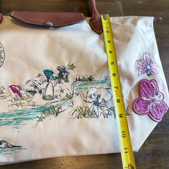 LONGCHAMP Le Pliage Limited Edition Autour De Ha Long Vietnam Medium Tote Bag - Picture 9 of 11